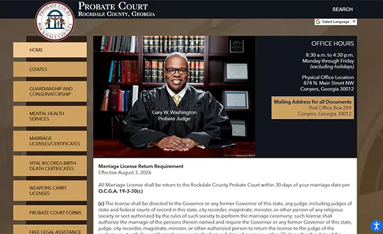 Rockdale County Probate Court