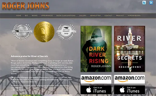 Author Roger Johns